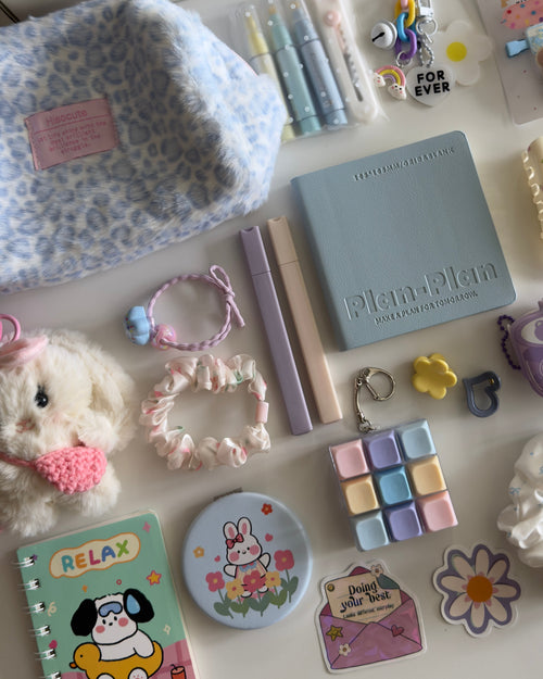 Blue Mystery Box | Cute Stationery & Accessories Gift Box